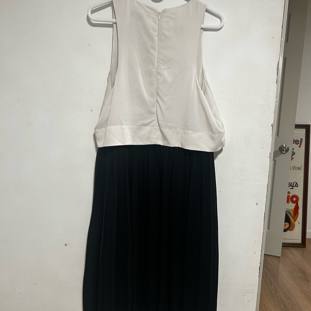 Black and white dress